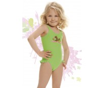 Costum de baie fetite Smiling verde